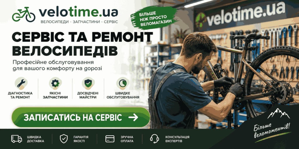 сервіс та ремонт велосипедів